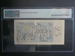 25 Kčs 1958 série S 19, PMG 66