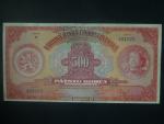 500 Kč 1929 série B, 1x perf. SPECIMEN