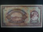 5000 Kč 1920 série A, neperforovaná