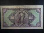 5000 Kč 1920 série A, perf. SPECIMEN