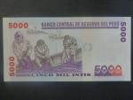 PERU, 5000 Soles de Oro 1988, BNP. B477a, Pi. 137