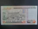 PERU, 100000 Soles de Oro 1989, BNP. B485a, Pi. 145