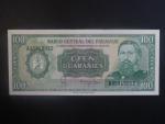 PARAGUAY, 100 Guaranies 1952, BNP. B814a, Pi. 198