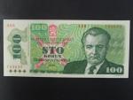 100 Kčs 1989 série A 28