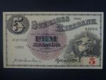 5 Kronor 1950 var. podpisu 1, Pi. 33ag