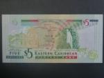 VÝCHODOKARIBSKÉ STÁTY, St. Kitts & Nevis 5 Dollars 2003, BNB. B225k, Pi. 41