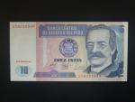 PERU, 10 Soles 1987, BNB. B467a, Pi. 129