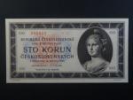 100 Kčs 1945 série B 33