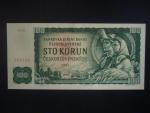100 Kčs 1961 série X 96, číslovač 2d, vodoznak 14