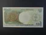 INDONÉZIE, 500 Rupiah 1992/1993, BNB. B586b, Pi. 128
