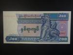 MYANMAR, 200 Kyats 1994, BNB. B109b, Pi. 75b
