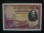50 Pesetas 1928, BNB. B519a, Pi. 75