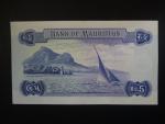 MAURITIUS, 5 Rupees 1967, prefix A12, BNP. B401a, Pi. 30