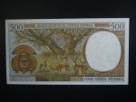 STŘEDOAFRICKÉ STÁTY-ČAD, 500 Francs 1997, BNB. B101Pd, Pi. 601P