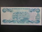 BAHAMY, 10 Dollar 1974, BNB. B311b, Pi. 46