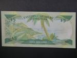 VÝCHODOKARIBSKÉ STÁTY, 5 Dollars 1988, BNP. B205l1, Pi. 21