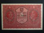 5 Kč 1919 série 0060