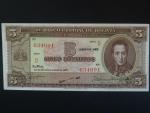 BOLÍVIE, 5 Bolivianos 1952 