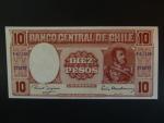 Chile, 1 centesimo na 10 Pesos 1960, BNB. B259a, Pi. 125