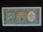 Chile, 5 centesimo na 50 Pesos 1960, BNB. B260c, Pi. 126