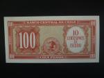 Chile, 10 centesimo na 100 Pesos 1960, BNB. B261c, Pi. 127