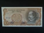 Chile, 10 Escudos 1970, BNB. B279a, Pi. 143