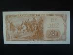 Chile, 10 Escudos 1970, BNB. B279a, Pi. 143