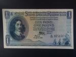 JIŽNÍ AFRIKA, 1 pound 1950, BNB. B721d, Pi. 93d