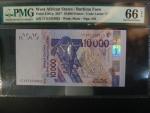 ZÁPADNÍ AFRIKA, BURKINA FASO, 10000 Francs 2017 C, BNB. B124Cq, Pi. 318Cq, PMG66