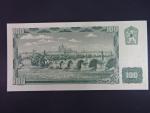 100 Kč 1961/1993 série X 28,  kolek, II.vydání, číslovač 2d, vodoznak 14