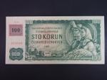 100 Kč 1961/1993 série R 86, kolek, široký číslovač 1c