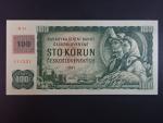 100 Kč 1961/1993 série M 24, kolek, poslední série