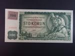 100 Kč 1961/1993 série M 07, kolek, přelepená série