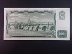 100 Kč 1961/1993 série M 07, kolek, přelepená série