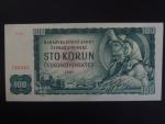 100 Kčs 1961 série C 68, vodoznaková výzruž na líci