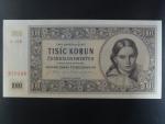 1000 Kčs 1945 série B 24, perf. 