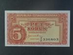 5 Kčs 1945 série T/Z
