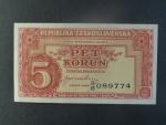 5 Kčs 1945 série R/B