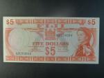 FIDŽI, 5 Dollars 1970 série A/2, BNB. 339a, Pi. 61