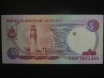 BERMUDY 5 Dollars 1989, BNB. B209a, Pi. 35b