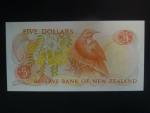 NOVÝ ZÉLAND, 5 Dollars 1989, BNB. B118c, Pi. 171