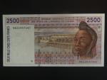 ZÁPADNÍ AFRIKA, MALI, 2500 Francs 1994 D, BNB. B117Dc