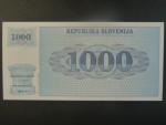 1000 Tolarjev 1992, BNB. B209cs, Pi. 9, s přetiskem VZOREC