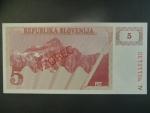 5 Tolarjev 1990, BNB. B203as2, Pi. 3, s přetiskem VZOREC