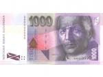 1000 Sk 1.10.1999 s. A, Baj. SK 10d, Pi. 32