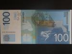 100 Dinara 2004, serie AA, BNB. B402a, Pi. 41b