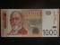 SRBSKO - 1000 Dinara 2006, série ZA replacement, BNB. B412a, Pi. 52