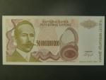 50.000.000.000 Dinara 1993, série Z replacement, BNB. B213az, Pi. 160