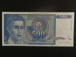 500 Dinara 1990 replacement ZA, BNB. B437az, Pi. 106
