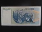 500 Dinara 1990 replacement ZA, BNB. B437az, Pi. 106